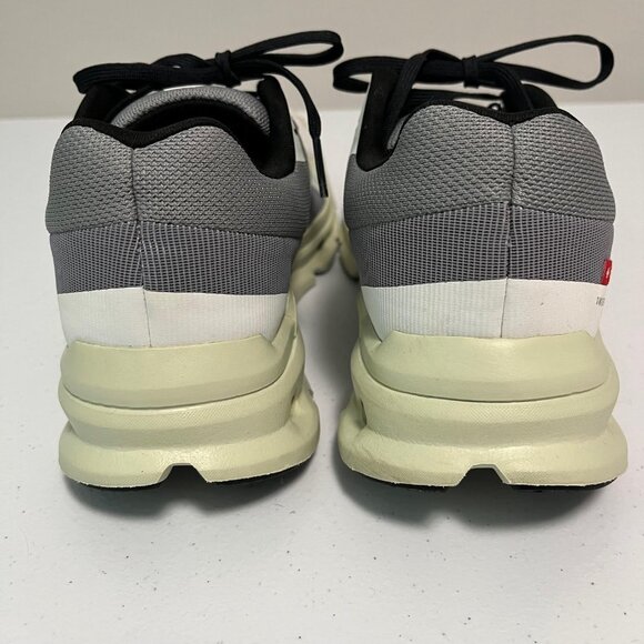 On Running Athletic Shoes in White and Gray - Picture 7 of 16